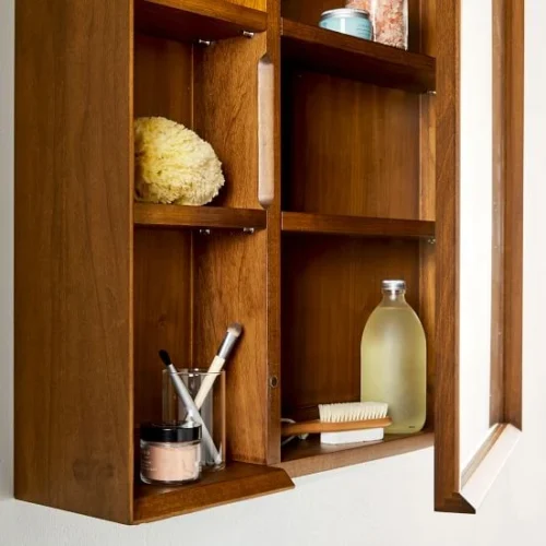 Oscar Mirrors with Stylish Wooden Storage Units - Image 2