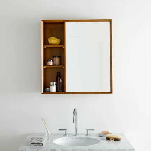 Oscar Mirrors with Stylish Wooden Storage Units - Image 4