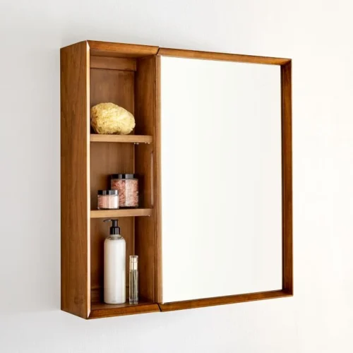 Oscar Mirrors with Stylish Wooden Storage Units - Image 7