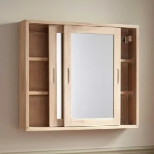 Amber mirror with internal storage units - Image 3
