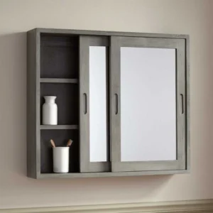 Amber mirror with internal storage units - Image 4