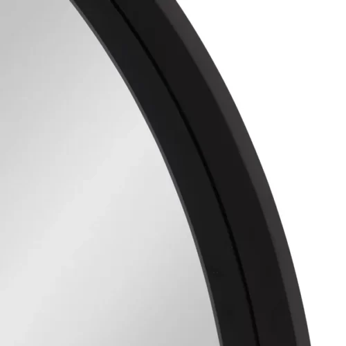 Round black wall mirror - Image 6