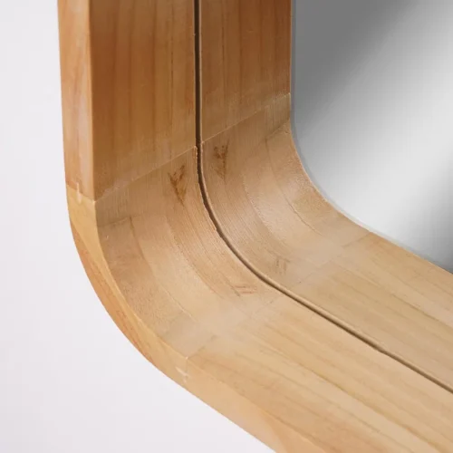 Allivo Rectangular Hanging Wall Mirror - Image 4