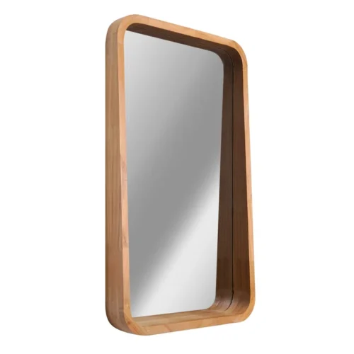 Allivo Rectangular Hanging Wall Mirror - Image 5