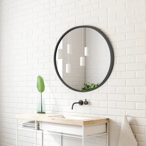 Corina Round Hanging Wall Mirror - Image 18