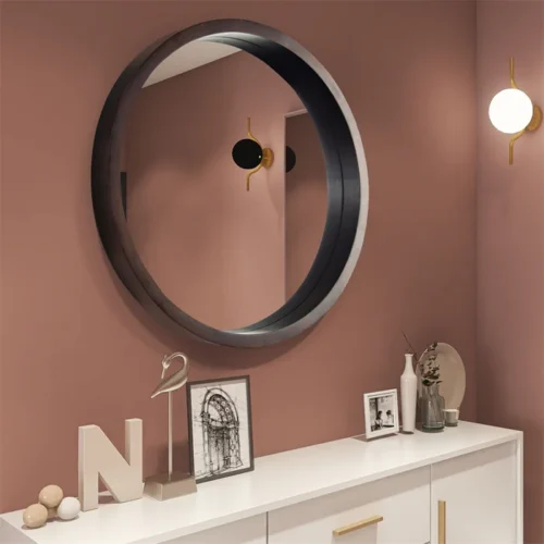 Graffiti Round Wall Mirror