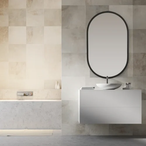 Asja Black Frame Wall Mirror - Image 4