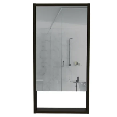 Talis modern bathroom mirror with cabinet - Image 7