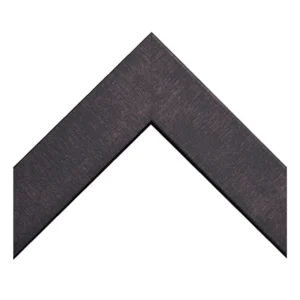Tiba rectangular wall mirror with brown frame - Image 7