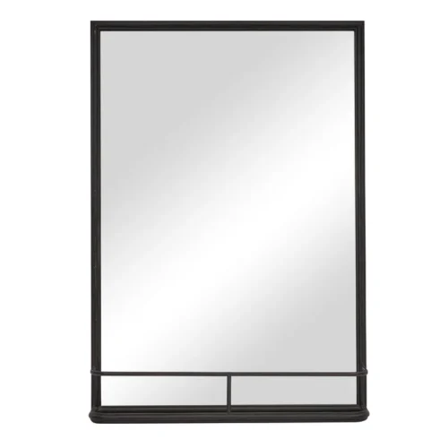 Davis rectangular wall mirror with metal frame - Image 13