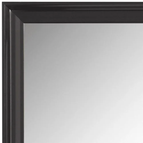 Slav Rectangular Wall Mirror Black Frame - Image 6