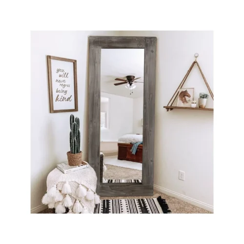 0005933 vanta rustic wood full length mirror