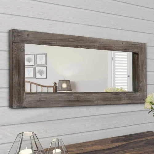 0005934 vanta rustic wood full length mirror