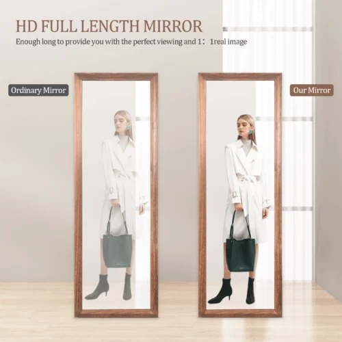 Terrain Full Length Mirror with Wood Frame - Image 8
