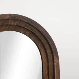 Guernsey Full Length Stand Mirror with Wood Frame - Image 5
