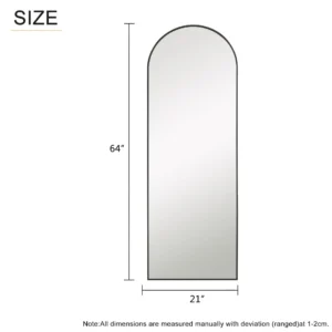 Adomi Full Length Mirror with Wooden Frame - Image 7