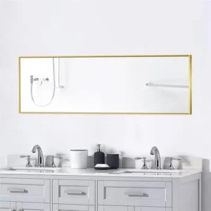 Metallia Full Length Stand Mirror with Metal Frame - Image 5