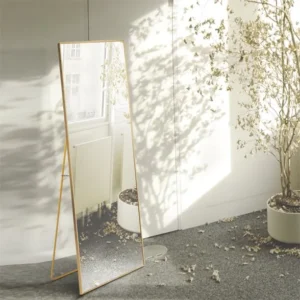 Metallia Full Length Stand Mirror with Metal Frame - Image 6