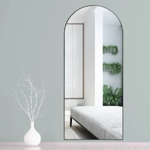 Arca Full Length Stand Mirror with Arched Frame - Image 4