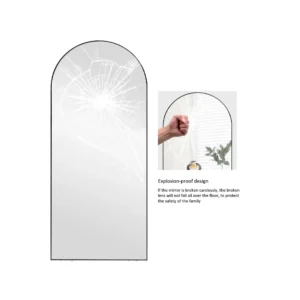 Arca Full Length Stand Mirror with Arched Frame - Image 8