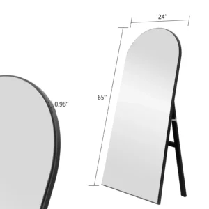 Arca Full Length Stand Mirror with Arched Frame - Image 10