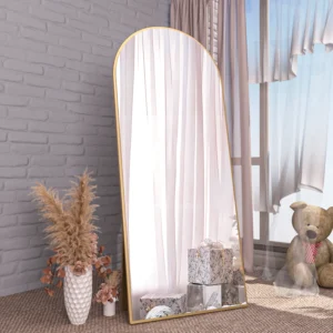 Arca Full Length Stand Mirror with Arched Frame - Image 11