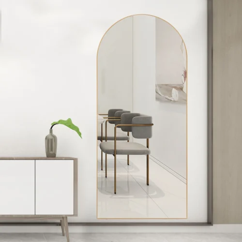 Arca Full Length Stand Mirror with Arched Frame - Image 12