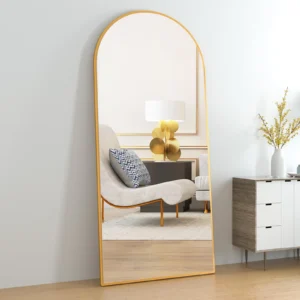 Arca Full Length Stand Mirror with Arched Frame - Image 14