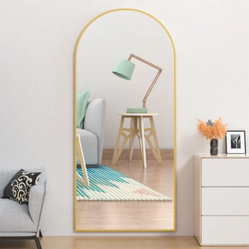 Arca Full Length Stand Mirror with Arched Frame - Image 15