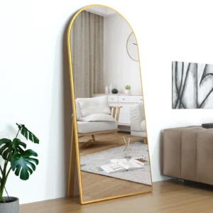 Arca Full Length Stand Mirror with Arched Frame - Image 16