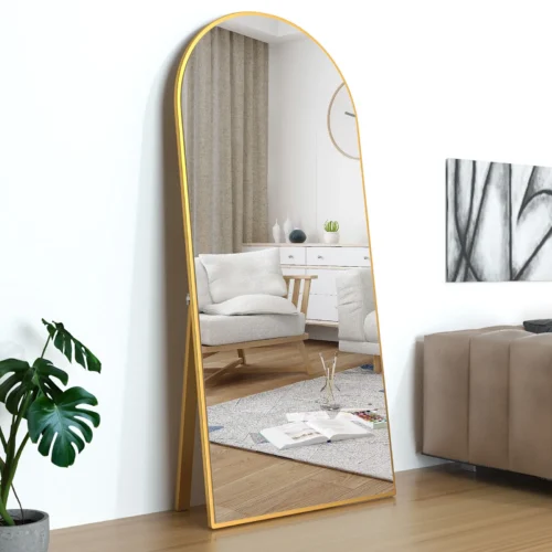Arca Full Length Stand Mirror with Arched Frame - Image 16
