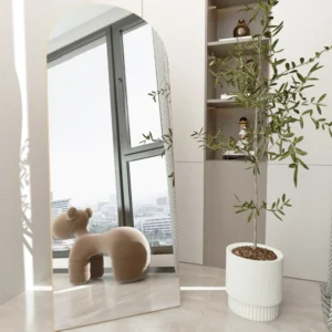 Arca Full Length Stand Mirror with Arched Frame - Image 18