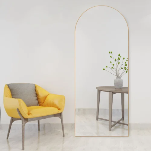 Arca Full Length Stand Mirror with Arched Frame - Image 19