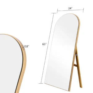 Arca Full Length Stand Mirror with Arched Frame - Image 21
