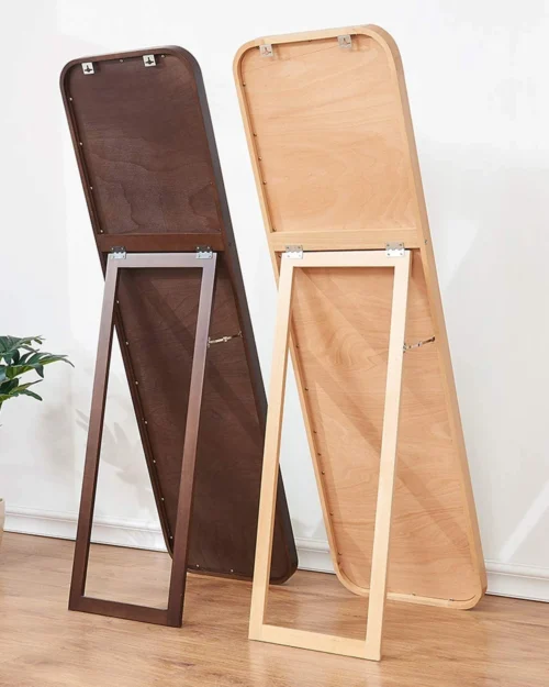 Zadi Full Length Mirror with Wooden Frame - Image 4