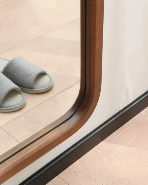 Zadi Full Length Mirror with Wooden Frame - Image 6