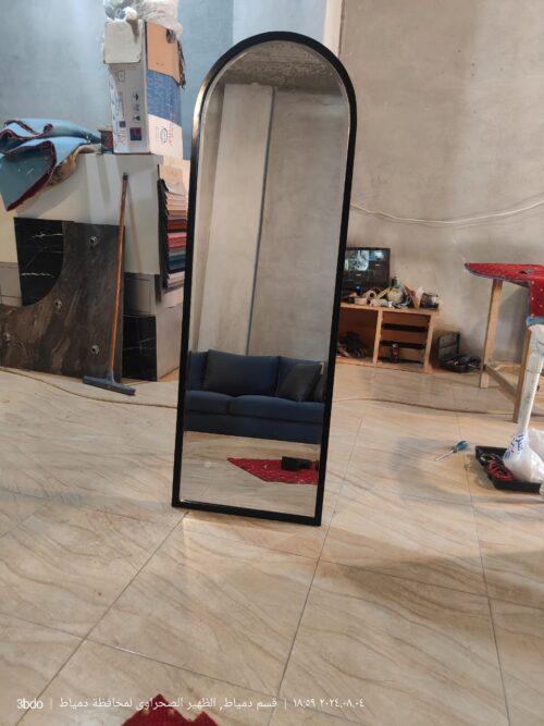 Adomi Full Length Mirror with Wooden Frame - Image 10