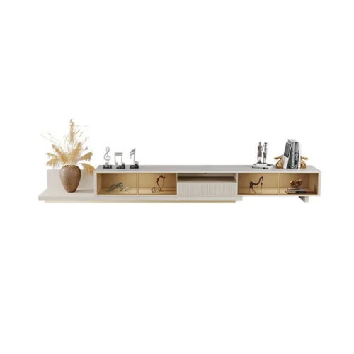 0000476 enigma modern extendable tv stand with light