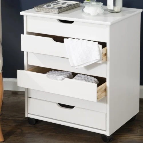 Breshay 6 Drawer Rolling Storage Chest