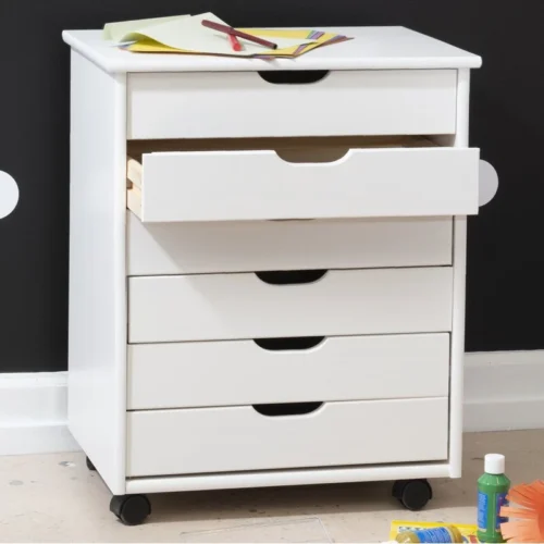 Breshay 6 Drawer Rolling Storage Chest