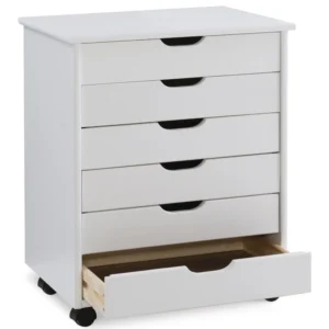 Breshay 6 Drawer Rolling Storage Chest