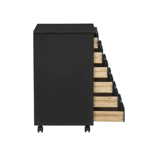 Breshay 6 Drawer Rolling Storage Chest