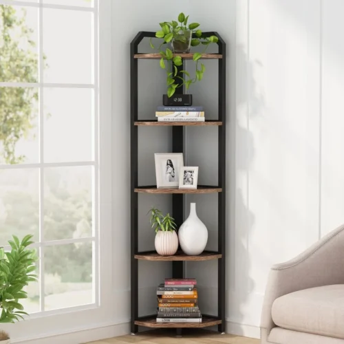 0002981 delight corner shelf unit 5 shelves