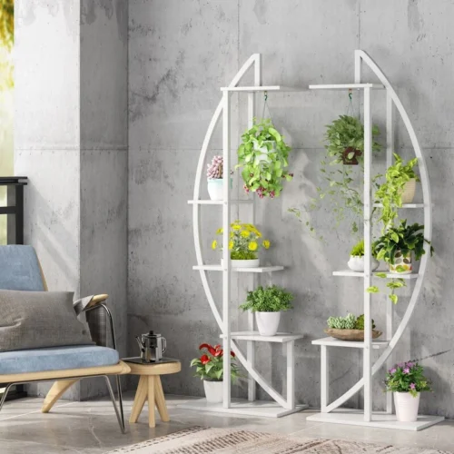 Zaima heavy metal plant stand 2 pieces - Image 18