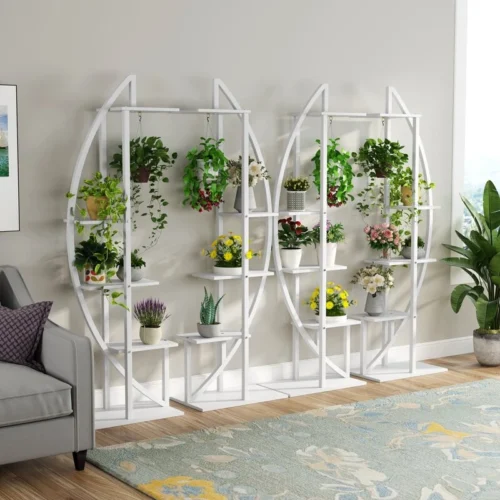 Zaima heavy metal plant stand 2 pieces - Image 19