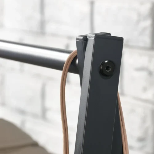 0003160 guru wood and metal clothes rack