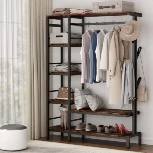 Arena clothes storage closet