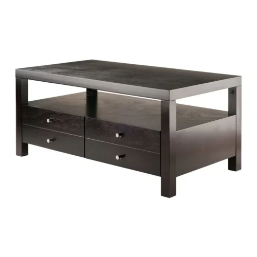 0003878 jozlyn natural wood coffee table in espresso finish