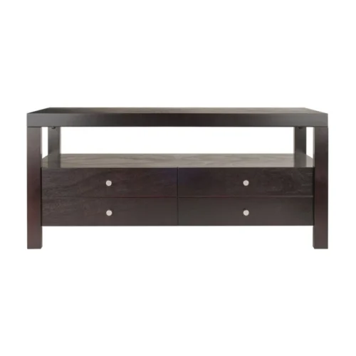 0003880 jozlyn natural wood coffee table in espresso finish