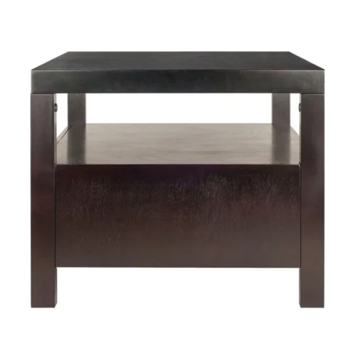 0003882 jozlyn natural wood coffee table in espresso finish